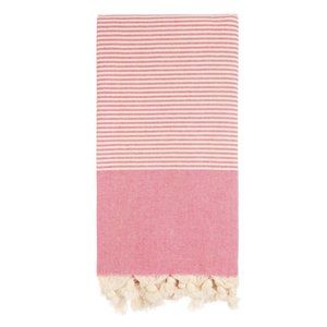 Pink 100% Turkish Cotton Beach Bath Towel - Citizens of the Beach